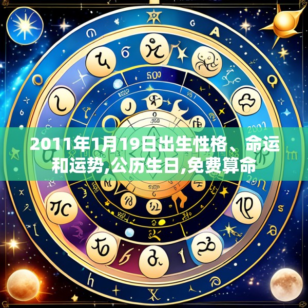 2011年1月19日出生性格、命运和运势,公历生日,免费算命