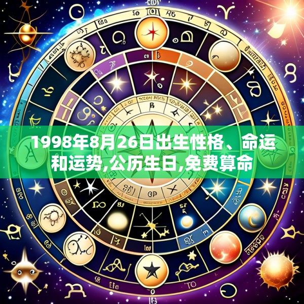 1998年8月26日出生性格、命运和运势,公历生日,免费算命