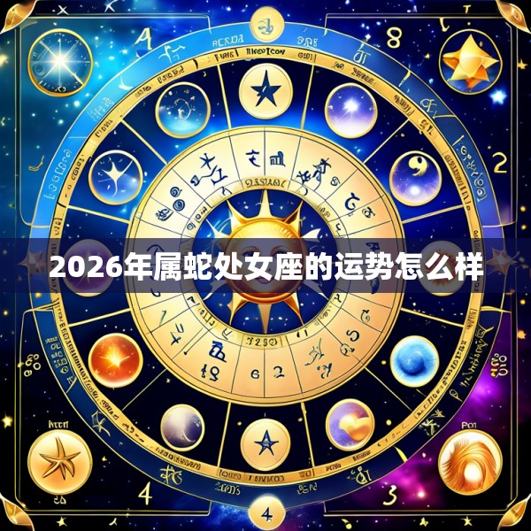 2026年属蛇处女座的运势怎么样