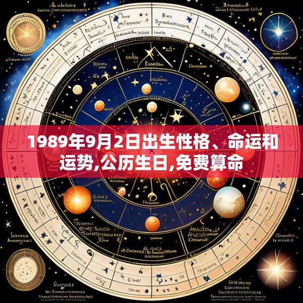 1989年9月2日出生性格、命运和运势,公历生日,免费算命