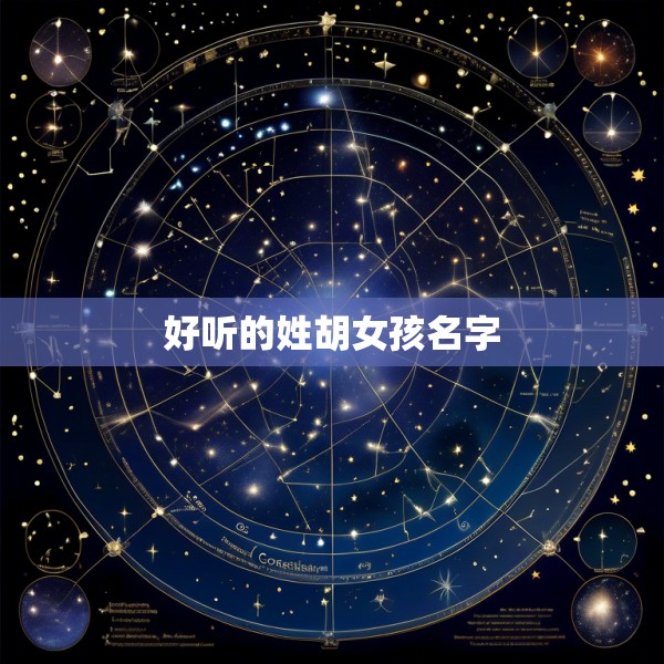 好听的姓胡女孩名字