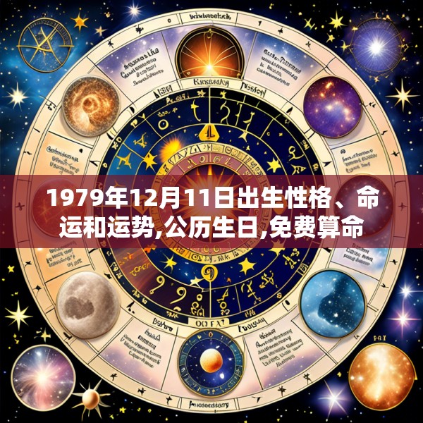 1979年12月11日出生性格、命运和运势,公历生日,免费算命