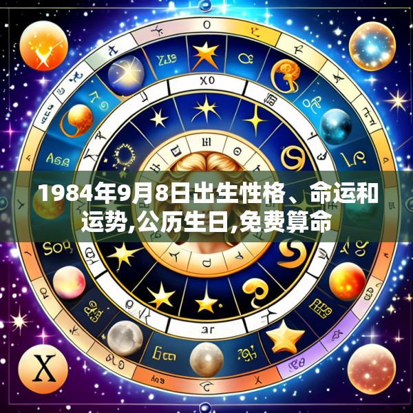 1984年9月8日出生性格、命运和运势,公历生日,免费算命