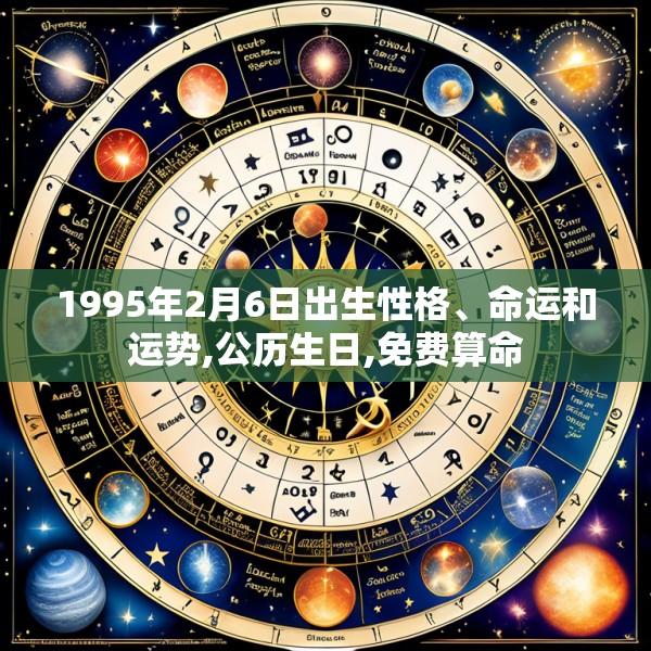 1995年2月6日出生性格、命运和运势,公历生日,免费算命