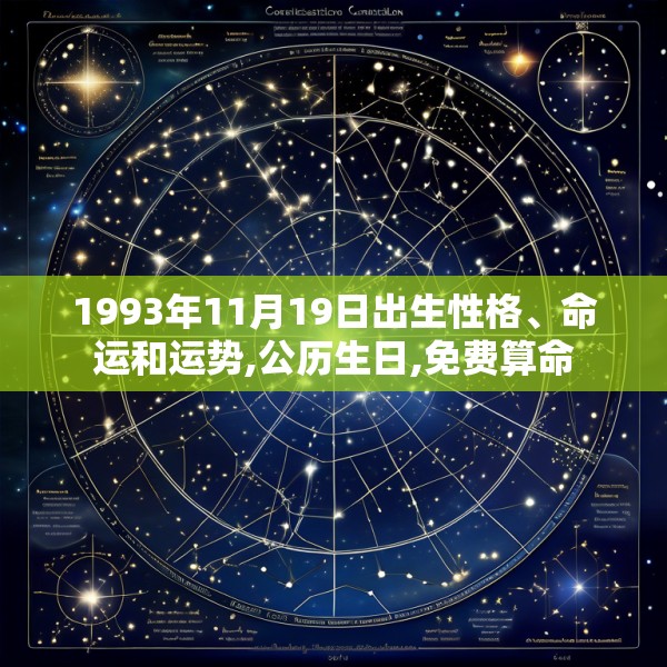 1993年11月19日出生性格、命运和运势,公历生日,免费算命