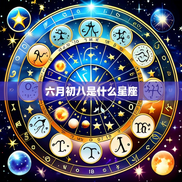 六月初八是什么星座