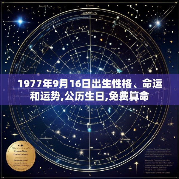 1977年9月16日出生性格、命运和运势,公历生日,免费算命