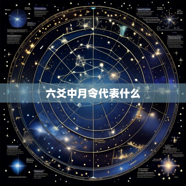 六爻中月令代表什么