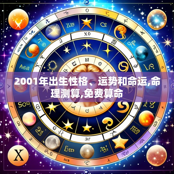2001年出生性格、运势和命运,命理测算,免费算命