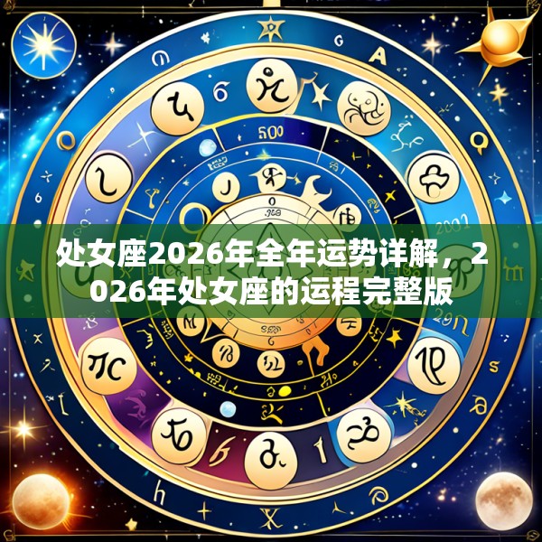 处女座2026年全年运势详解，2026年处女座的运程完整版