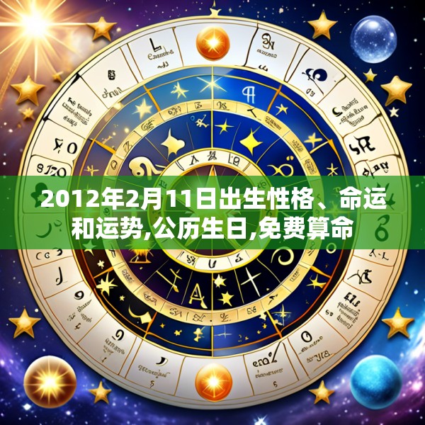 2012年2月11日出生性格、命运和运势,公历生日,免费算命