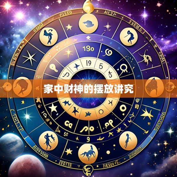 家中财神的摆放讲究