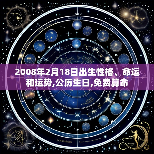 2008年2月18日出生性格、命运和运势,公历生日,免费算命