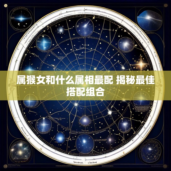 属猴女和什么属相最配 揭秘最佳搭配组合