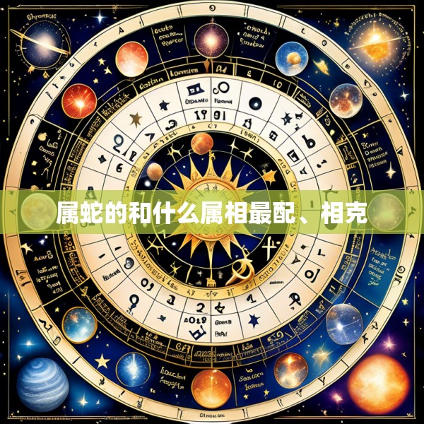 属蛇的和什么属相最配、相克