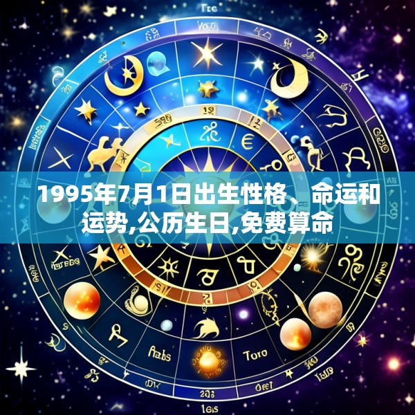 1995年7月1日出生性格、命运和运势,公历生日,免费算命
