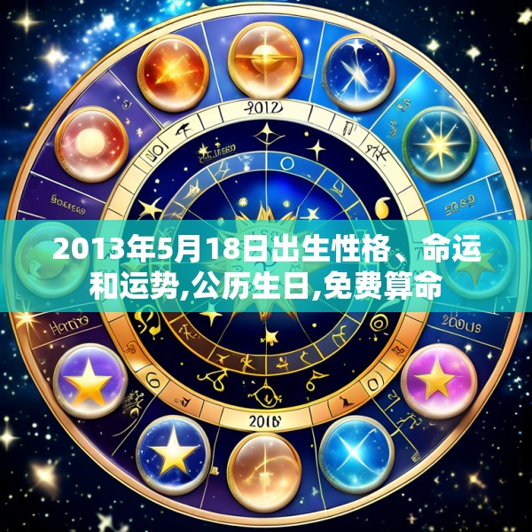 2013年5月18日出生性格、命运和运势,公历生日,免费算命