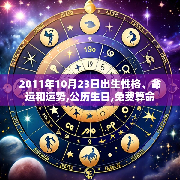 2011年10月23日出生性格、命运和运势,公历生日,免费算命