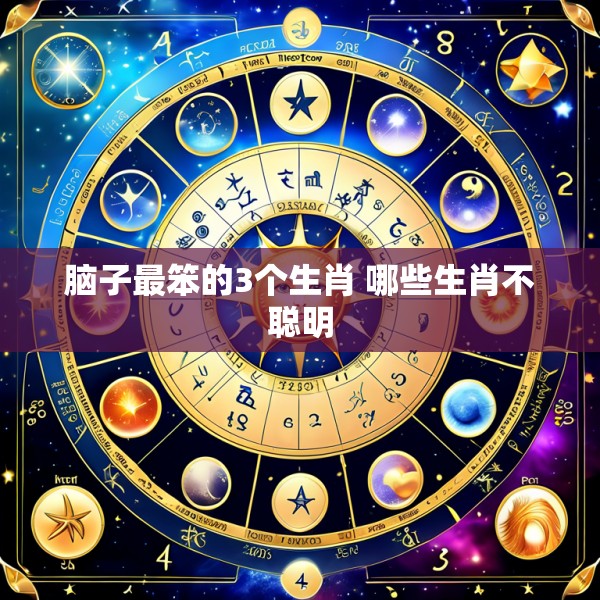 脑子最笨的3个生肖 哪些生肖不聪明