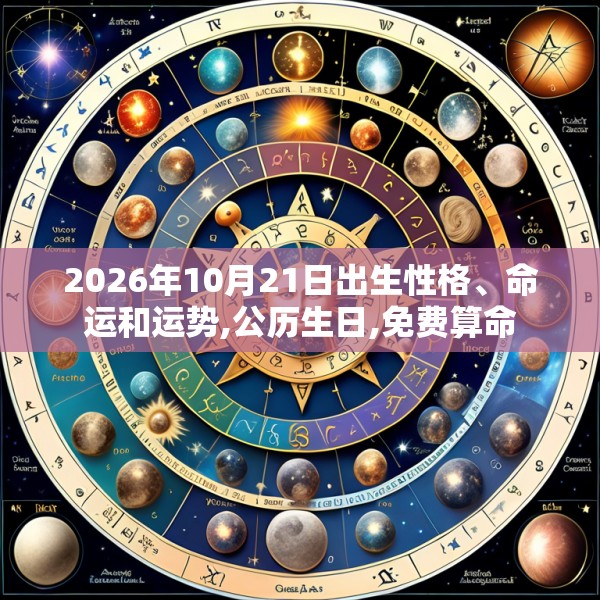2026年10月21日出生性格、命运和运势,公历生日,免费算命
