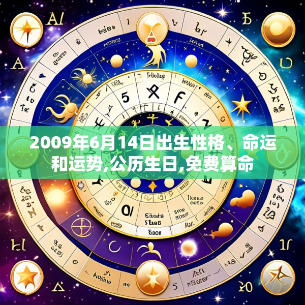 2009年6月14日出生性格、命运和运势,公历生日,免费算命
