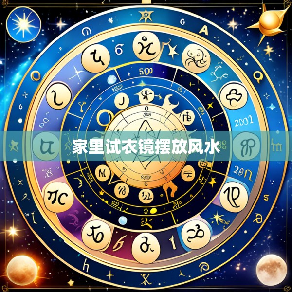 家里试衣镜摆放风水