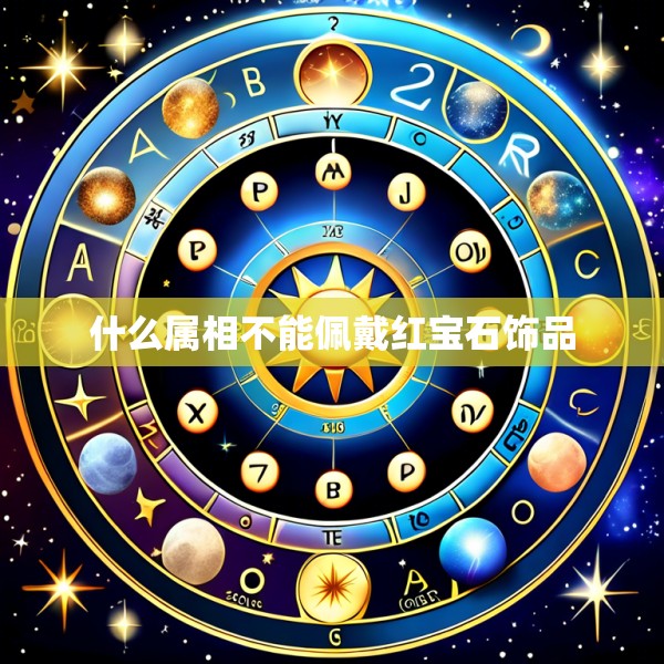 什么属相不能佩戴红宝石饰品