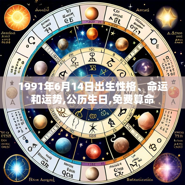 1991年6月14日出生性格、命运和运势,公历生日,免费算命
