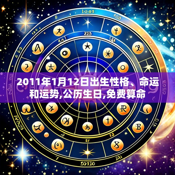 2011年1月12日出生性格、命运和运势,公历生日,免费算命