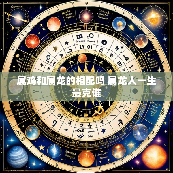 属鸡和属龙的相配吗 属龙人一生最克谁
