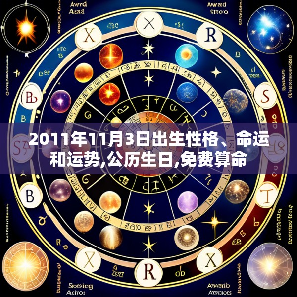 2011年11月3日出生性格、命运和运势,公历生日,免费算命