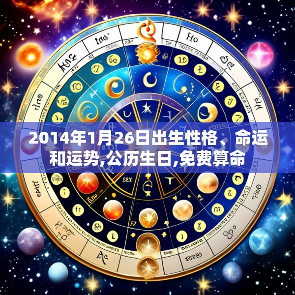 2014年1月26日出生性格、命运和运势,公历生日,免费算命