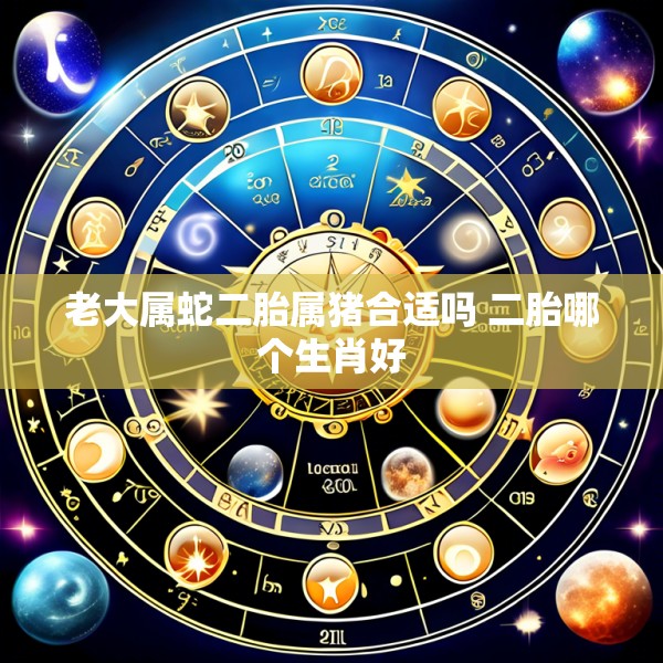 老大属蛇二胎属猪合适吗 二胎哪个生肖好
