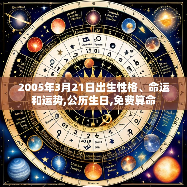 2005年3月21日出生性格、命运和运势,公历生日,免费算命