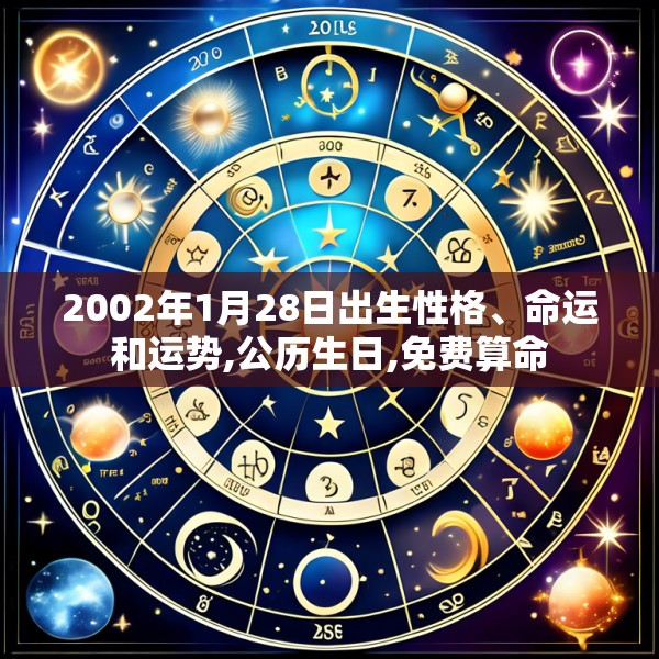 2002年1月28日出生性格、命运和运势,公历生日,免费算命