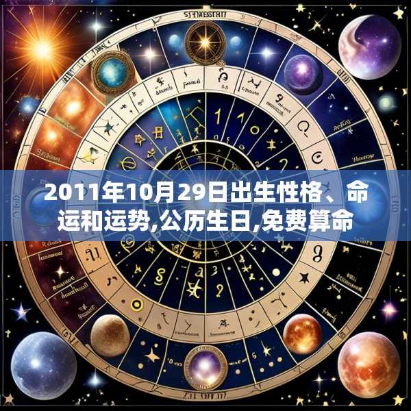 2011年10月29日出生性格、命运和运势,公历生日,免费算命