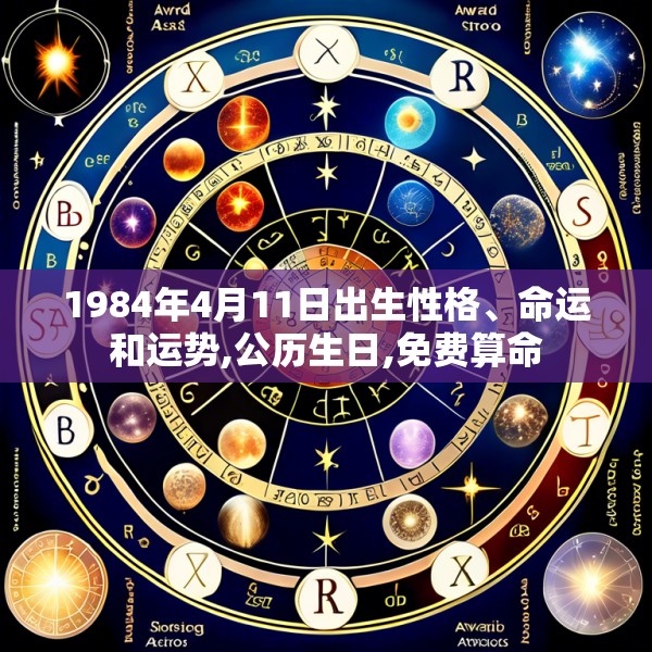 1984年4月11日出生性格、命运和运势,公历生日,免费算命
