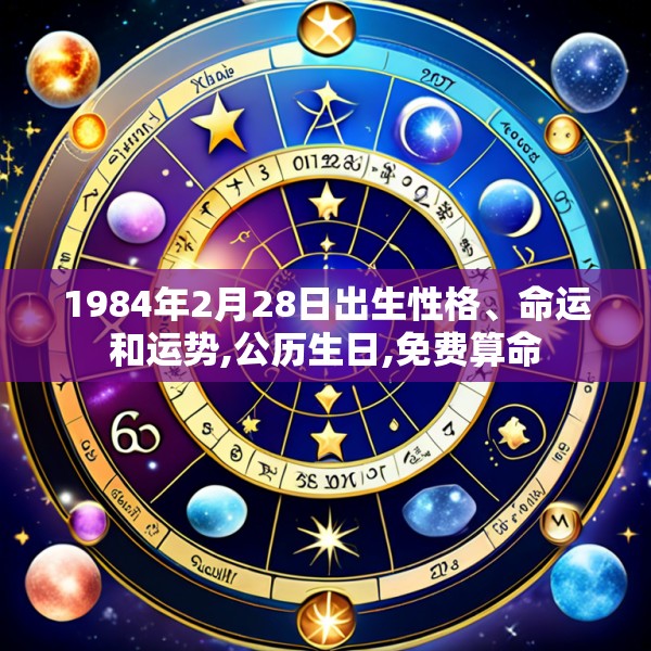 1984年2月28日出生性格、命运和运势,公历生日,免费算命