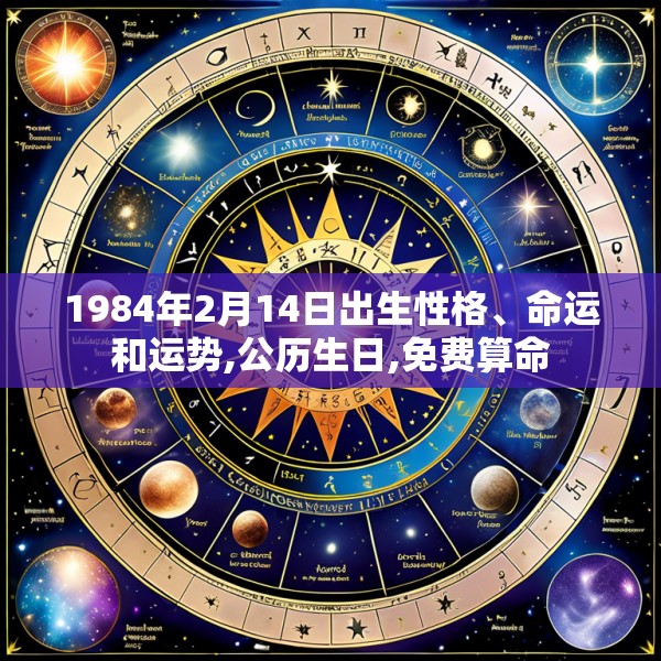 1984年2月14日出生性格、命运和运势,公历生日,免费算命