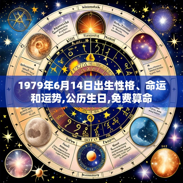 1979年6月14日出生性格、命运和运势,公历生日,免费算命