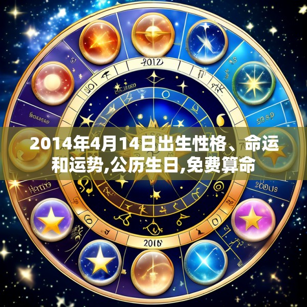 2014年4月14日出生性格、命运和运势,公历生日,免费算命