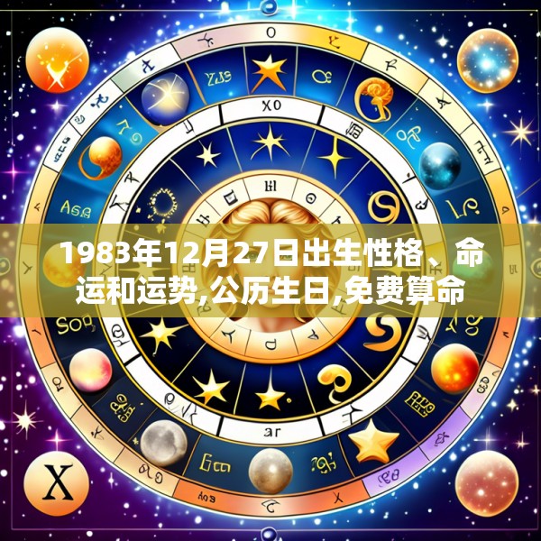 1983年12月27日出生性格、命运和运势,公历生日,免费算命