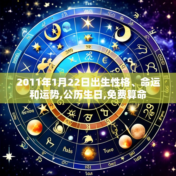 2011年1月22日出生性格、命运和运势,公历生日,免费算命
