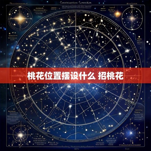 桃花位置摆设什么 招桃花