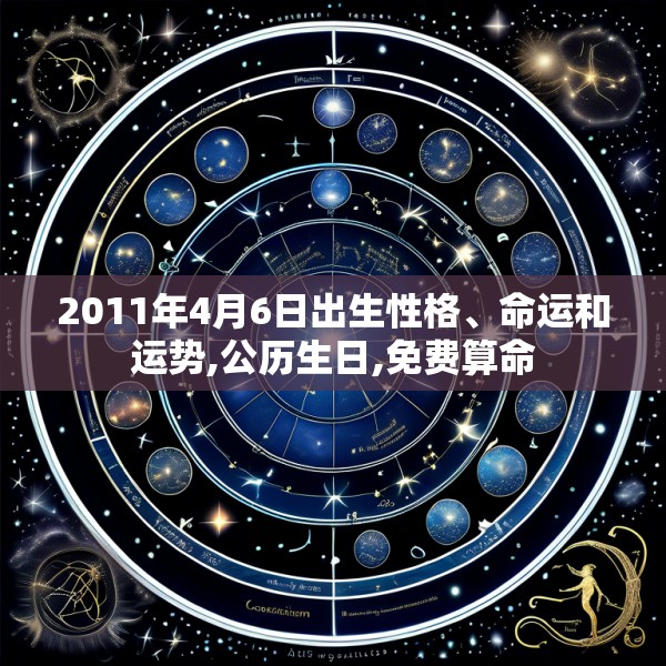 2011年4月6日出生性格、命运和运势,公历生日,免费算命