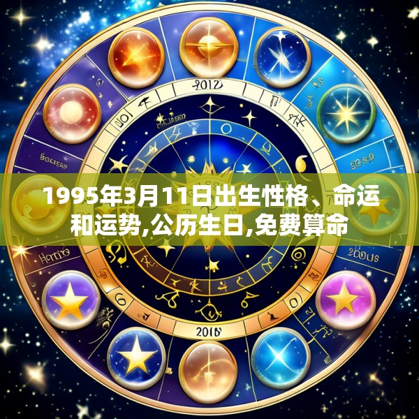 1995年3月11日出生性格、命运和运势,公历生日,免费算命