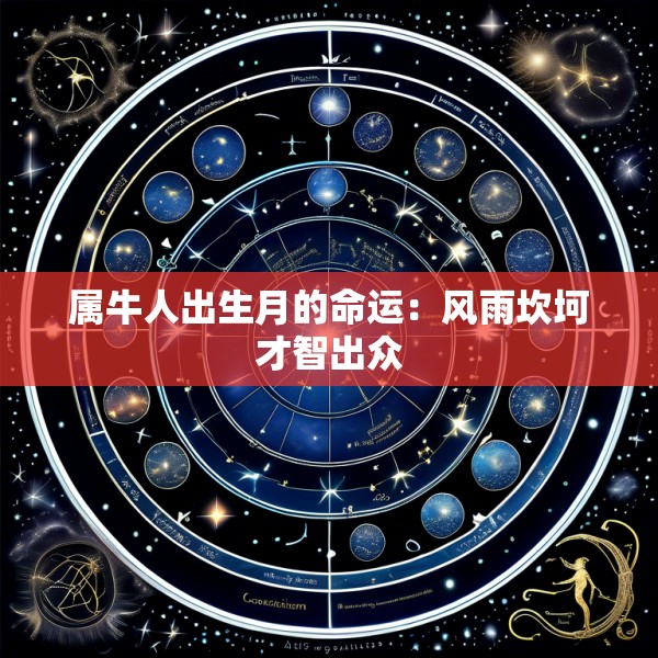 属牛人出生月的命运：风雨坎坷才智出众