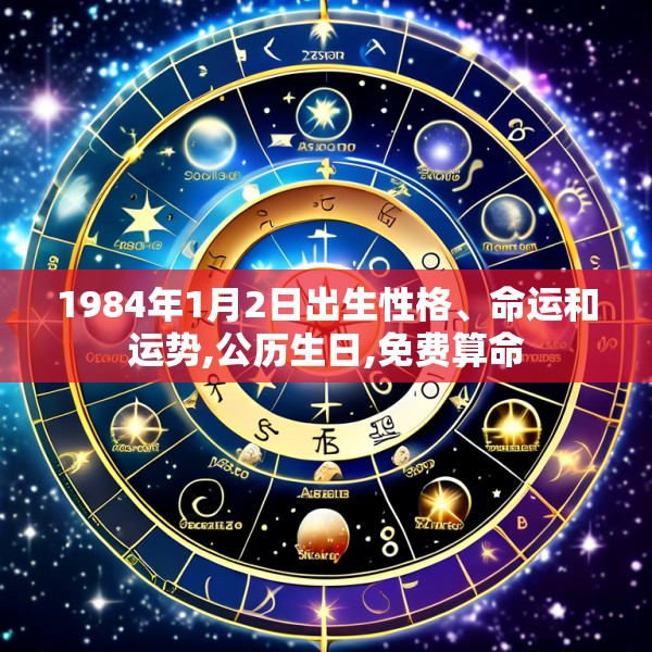 1984年1月2日出生性格、命运和运势,公历生日,免费算命