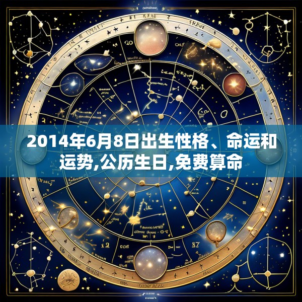 2014年6月8日出生性格、命运和运势,公历生日,免费算命