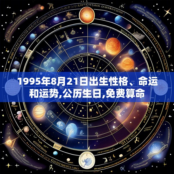1995年8月21日出生性格、命运和运势,公历生日,免费算命